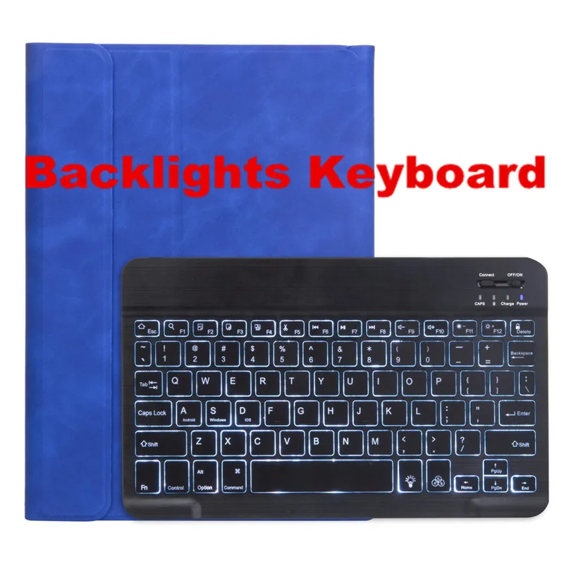Backlights-BL-BGBBK Съемная Bluetooth клавиатура для iPad 10," A2200 A2198 A2232 смарт-чехол для iPad Air 10,5" A2123 A2152 A2153 - Цвет: Backlights-BL-BGBBK