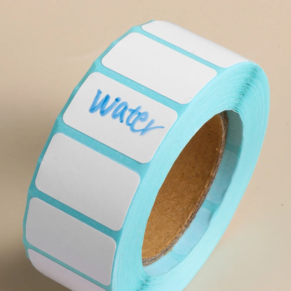 1000 шт./рулон клейкая термоклейкая этикетка бумажная наклейка цена для