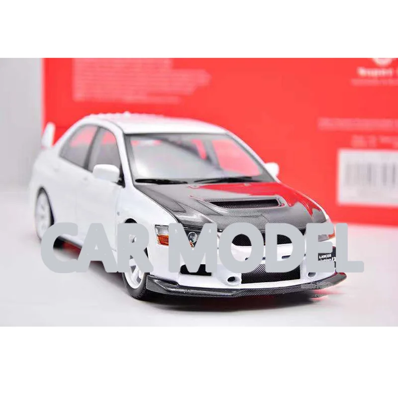 Масштаб 1:18 игрушечные автомобили из сплава модель автомобиля Super A evo9 Lancer детская