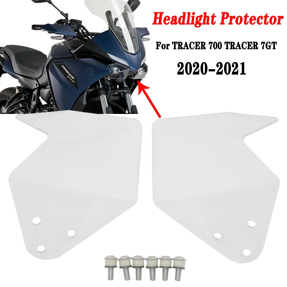 

Motorcycle Accessories Headlight Protector For YAMAHA TRACER700 Tracer 700 Tracer 7 GT MT-07 2020 2021
