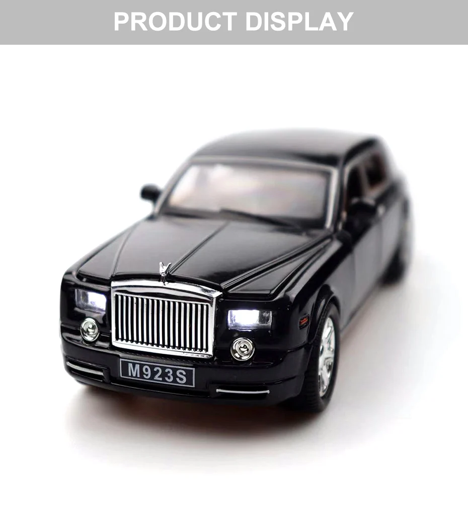 1:24 Шесть дверей-открытая Rolls-Royce металлическая модель автомобиля игрушка масштабная модель моделирования сплав игрушка автомобиль подарок для детей