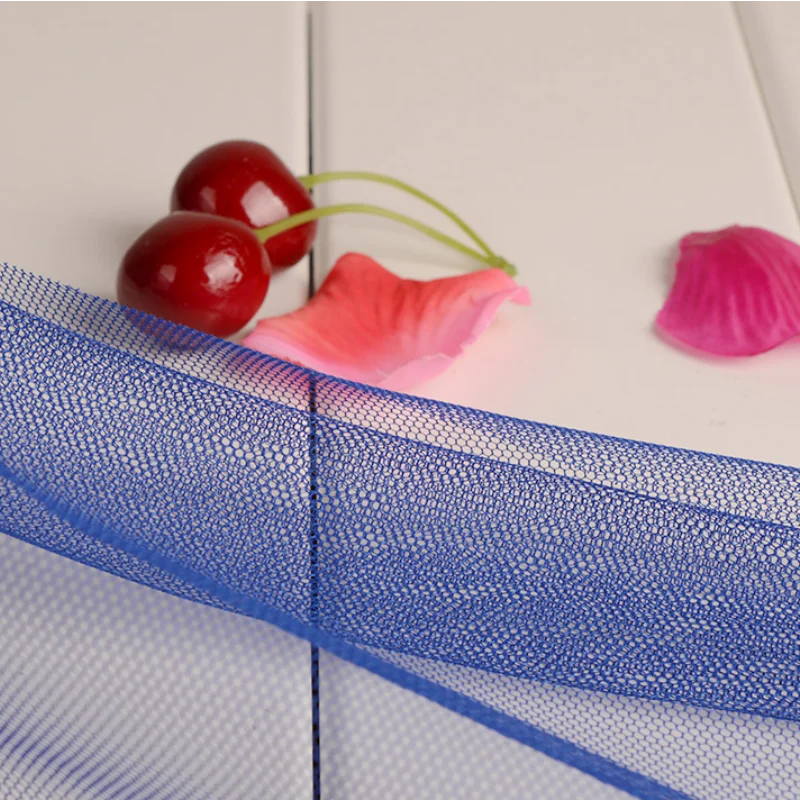 

Width 62'' Densified Lace Mesh Fabric By The Five Yard For Mosquito Net Skirt Headdress Curtain Material
