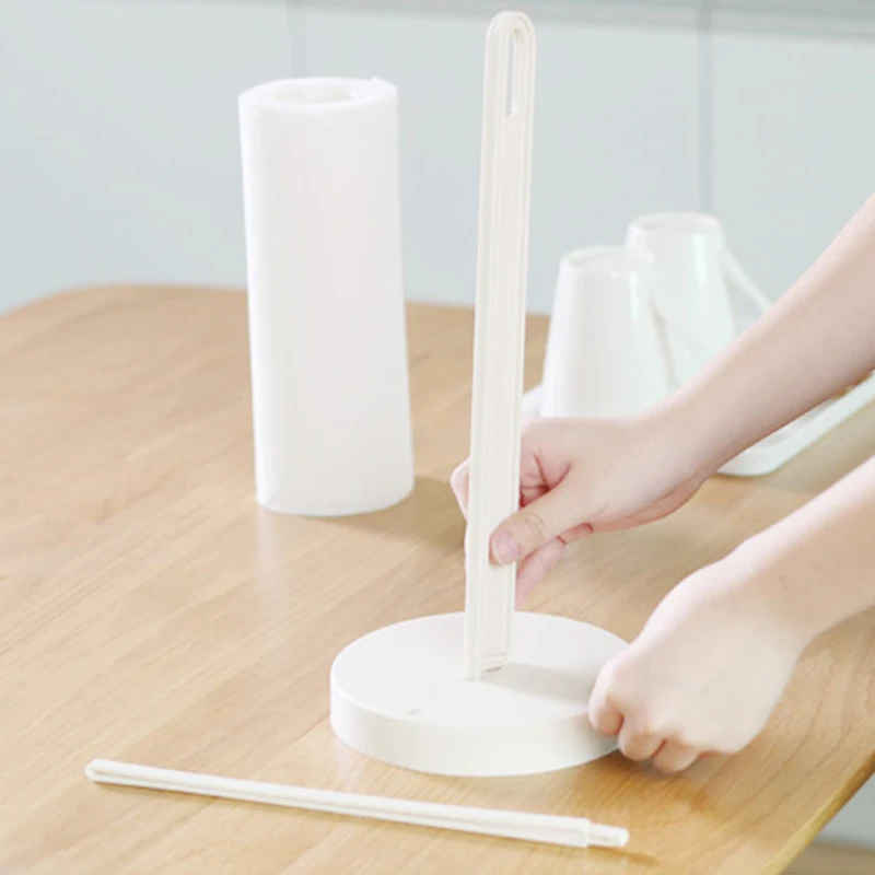 Круглая рулонная бумажная подставка для полотенец столешница органайзер
