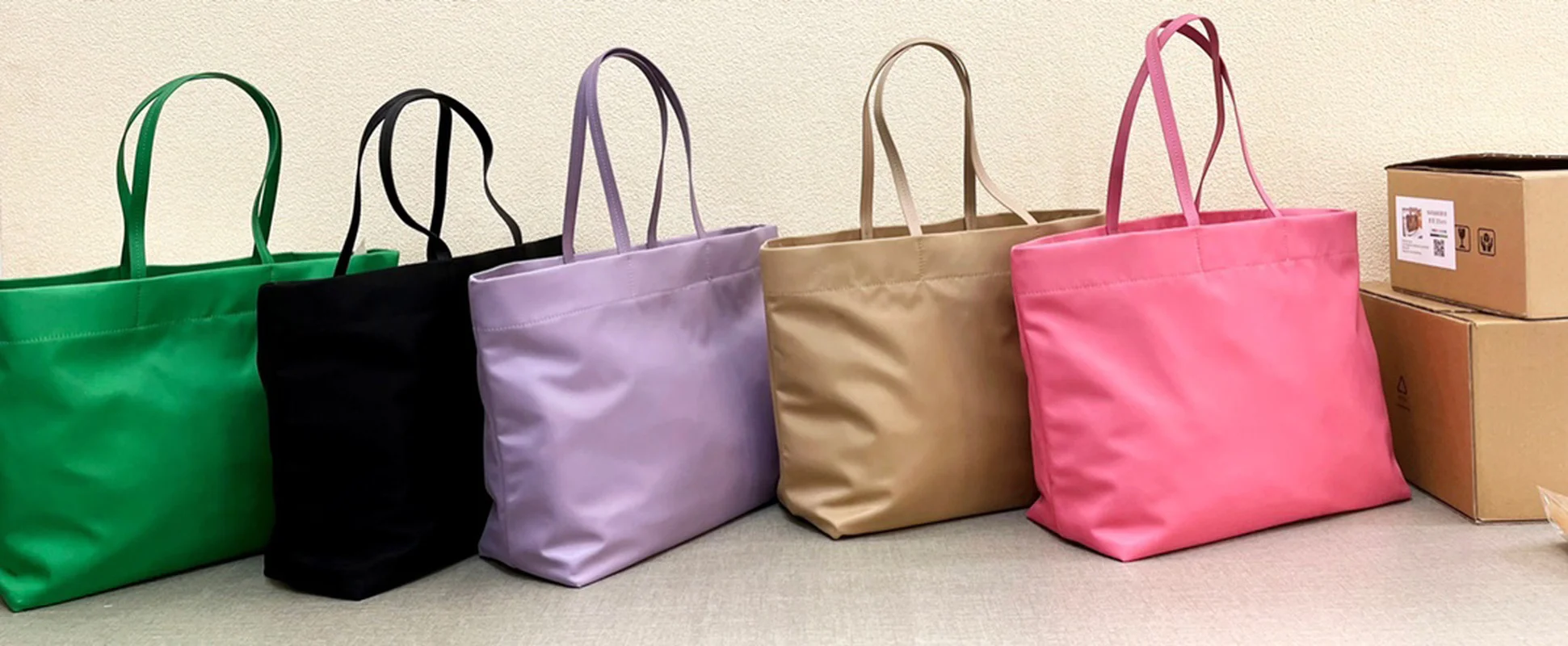 

Fashion shopping bags, drainage models, large-capacity handbags, brand-name bags, all-match models