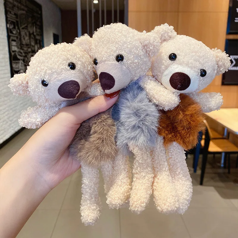 Женская модная резинка для волос в виде животного кролика медведя |