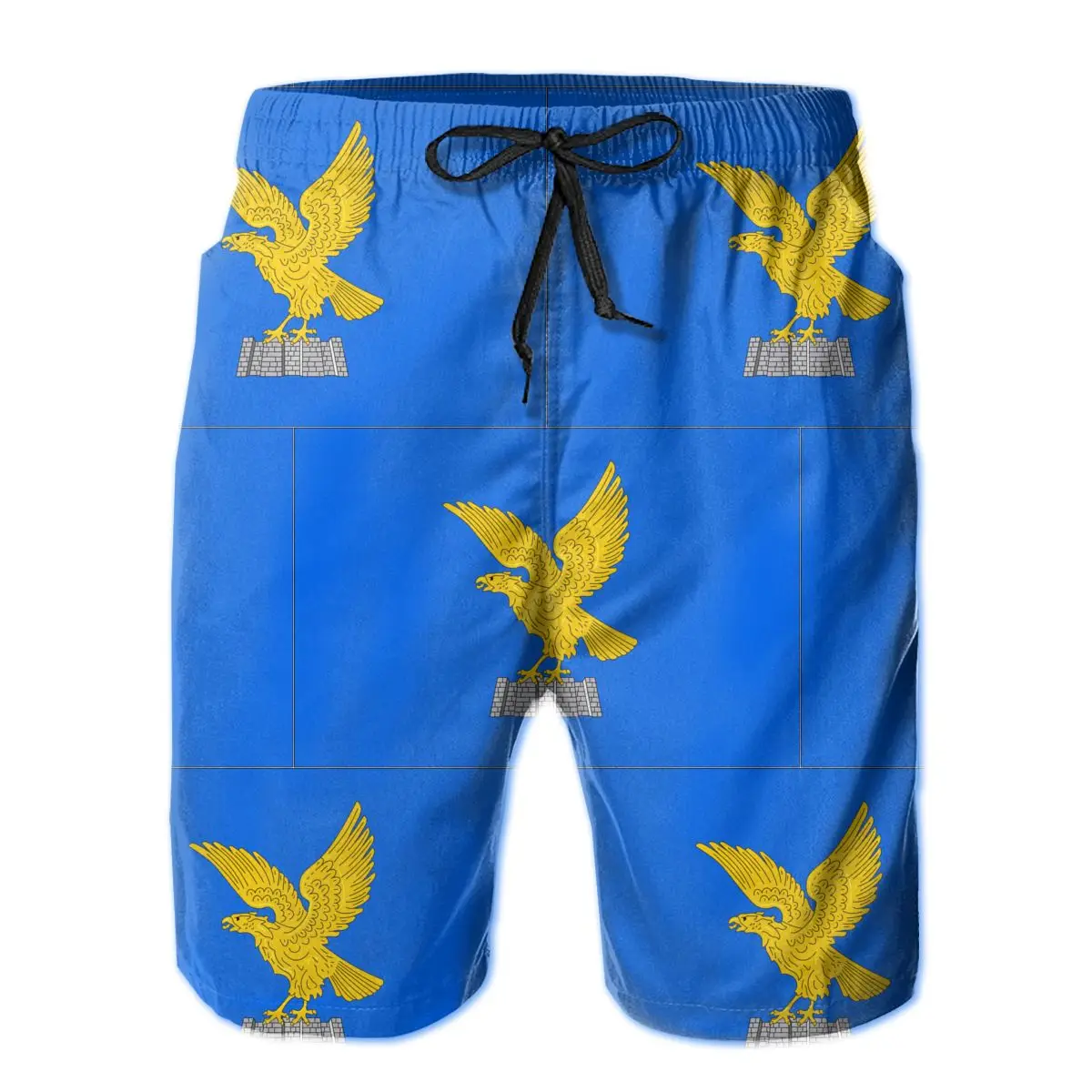 

Summer Men Causal Shorts Breathable Quick Dry Humor Graphic regions of Italy Loose Flag Of Friuli-Venezia Giulia Hawaii Pants