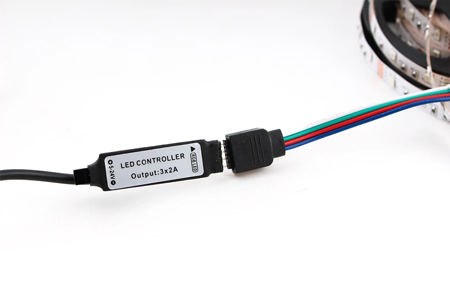 DC 5V 12V 24V Светодиодный светильник RGB RF пульт дистанционного управления для SMD 2835 5050 RGB светодиодный светильник Красочные rgb контроллер 3/17/24key светодиодный потолочный светильник