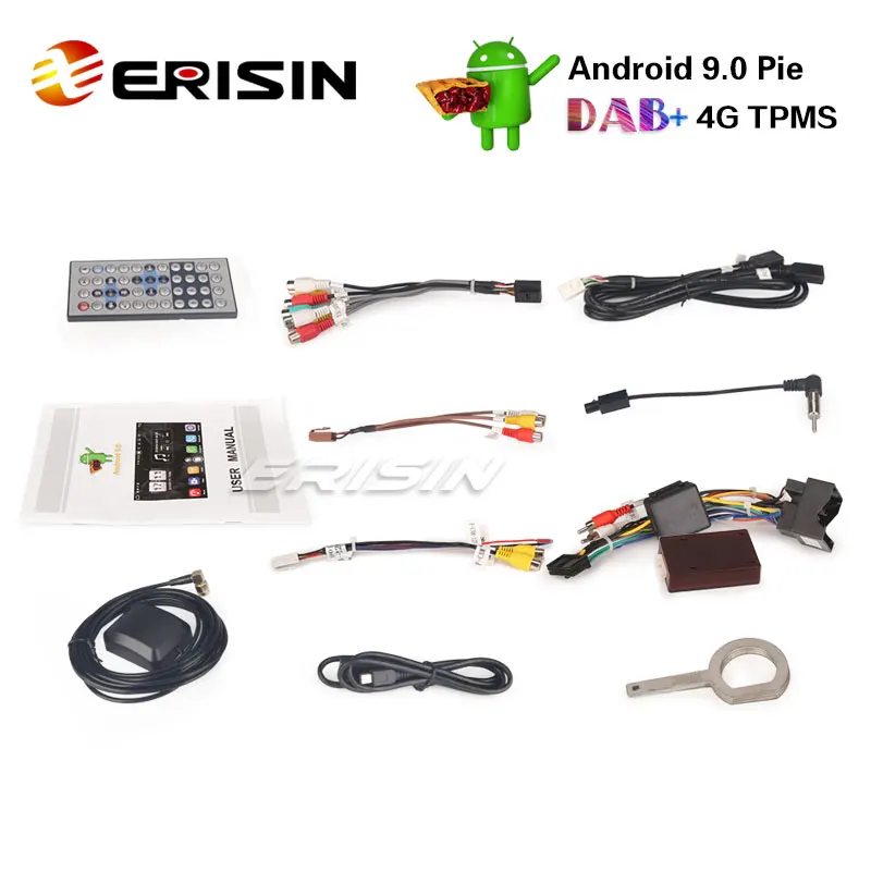 Erisin ES7706T 7&quot Android 9.0 Car Stereo DAB+ DVD GPS System BT Wifi OBD | Автомобили и мотоциклы