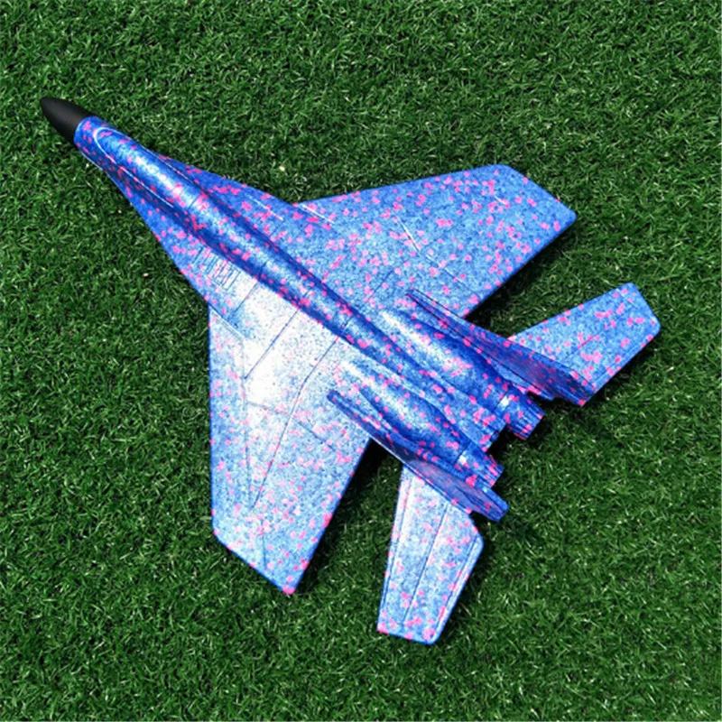 

Flying Glider Fighter Planes Foam Aeroplane Model Party Bag Fillers Flying Glider Plane For Kids Game DIY Kids Toys Wholesale
