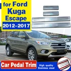 Автомобильные аксессуары, накладка на пороги боковой двери, подходит для Ford Kuga Escape 2012, 2013, 2014, 2015, 2016, 2017