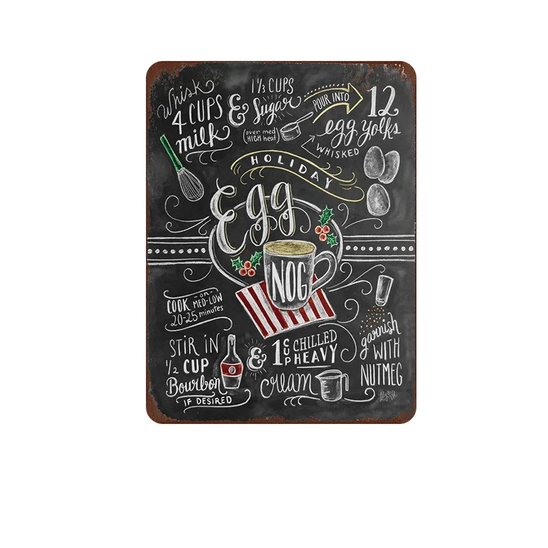 Металлические жестяные вывески коктейльный лаунж Маргарита мартини винтажный клубный налет железная