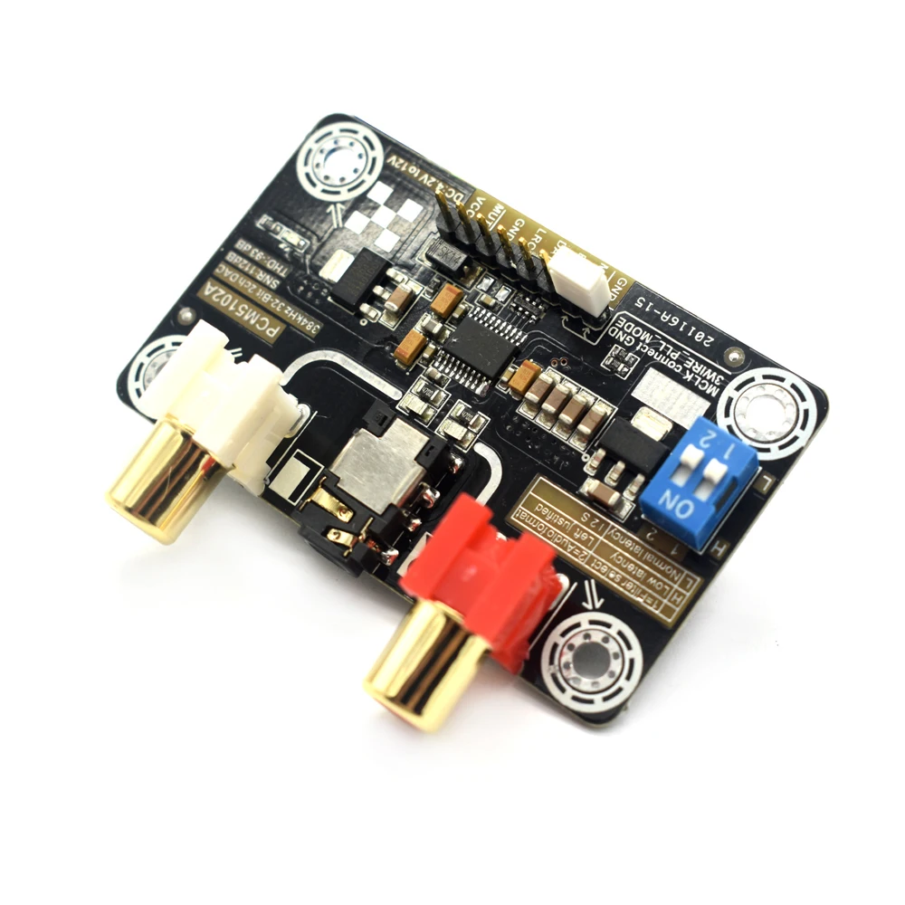 Новый PCM5102A без потерь цифровой аудио I2S DAC декодер для Raspberry Pi zero 2B 3B Поддержка Amanero