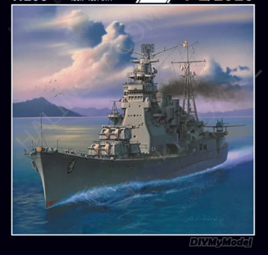 DIYMyModeI IJN TAKAO 1:200 Kaohsiung cruiser-rompecabezas de juguete hecho a mano, accesorios de pel&iacute;cula-0