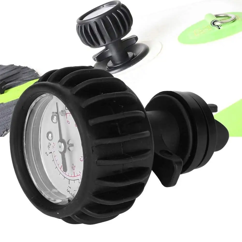 

30PSI Kayak Boat Rubber Dinghy Air Pressure Gauge Measurement Inflatable Boat Single Barometer Kayak Accessories