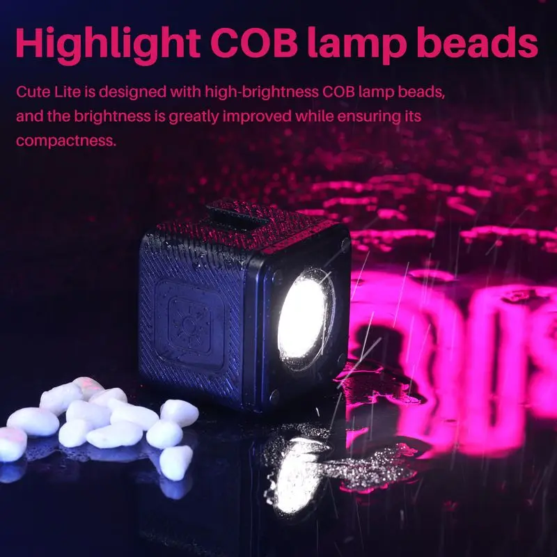 Ulanzi L2 водонепроницаемый видео светодиодный свет мини универсальное Подводное