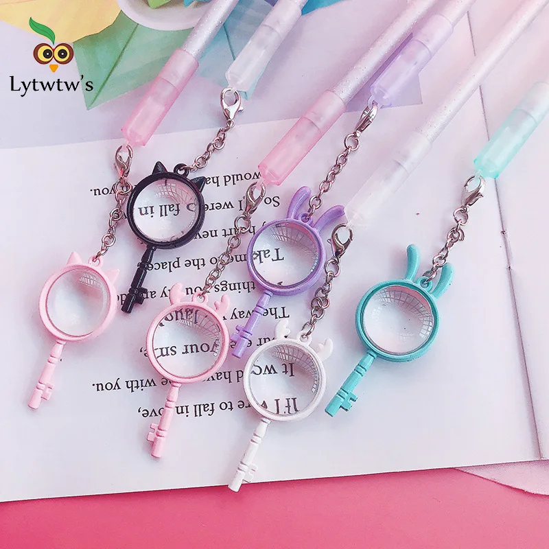 1 шт. распродажа креативные школьные принадлежности Kawaii черные ручки для детей