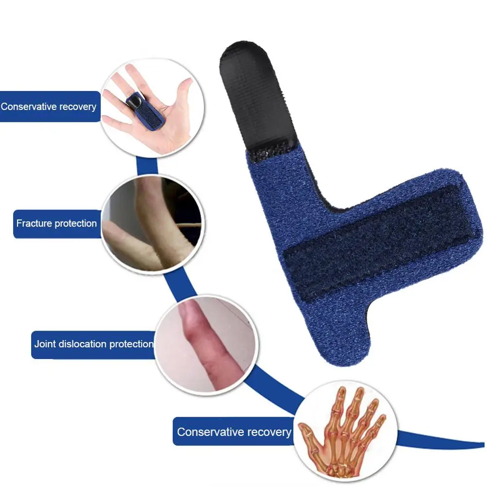 

Finger Support Posture Orthosis Recovery Injury Pain Fracture Bending Deformation Correction Adjustable Finger Splint Orthopedic