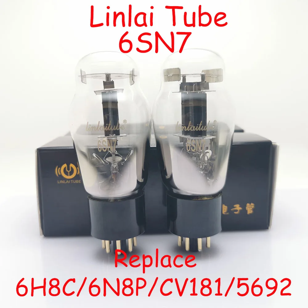 Linlai 6SN7 Замена 6H8C/6N8P/CV181/5692 вакуумная трубка оригинальная точность соответствия |
