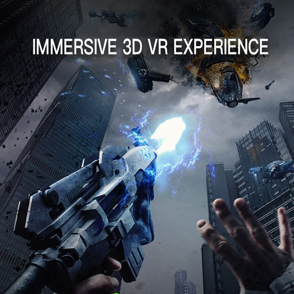 Shinecon Casque 9,0 VR Очки виртуальной реальности 3D очки Google Cardboard VR гарнитура коробка для 4,0-6,3 дюймового смартфона