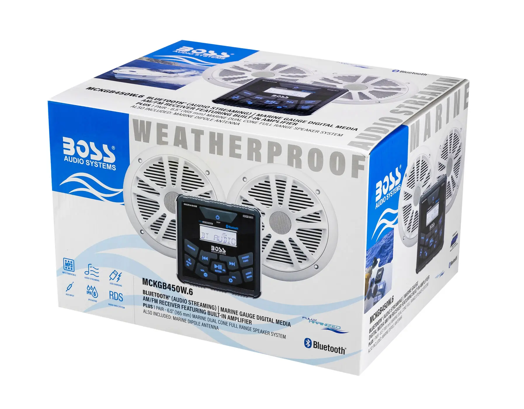 Аудиосистема BOSS MCKGB450W.6 (комплект2) |