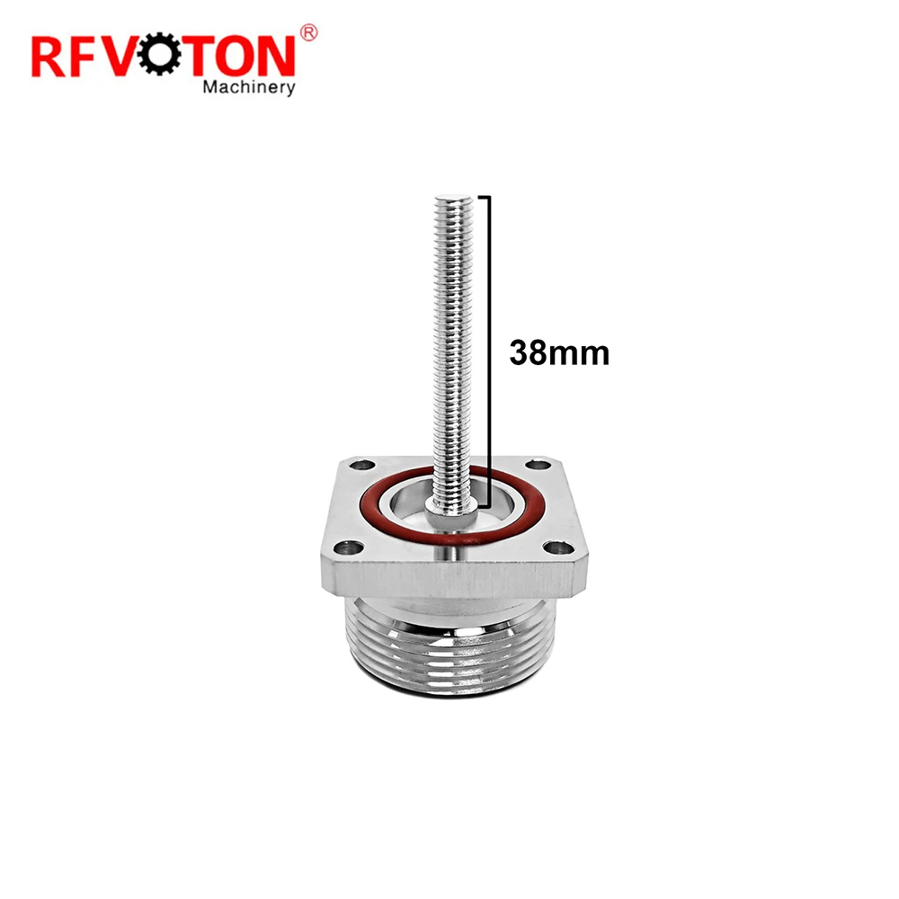 Бесплатная доставка радиочастотный DIN-разъем 7/16 din-разъем 4 отверстия фланцевая