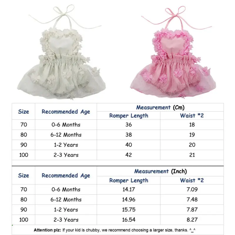 Комбинезон для новорожденных без рукавов с цветочным кружевом и открытой спиной