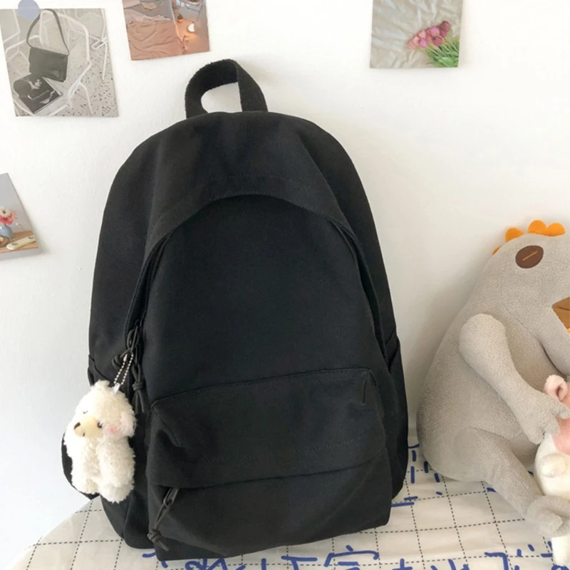 

Холщовый Рюкзак Унисекс, Школьный Рюкзак Для Путешествий