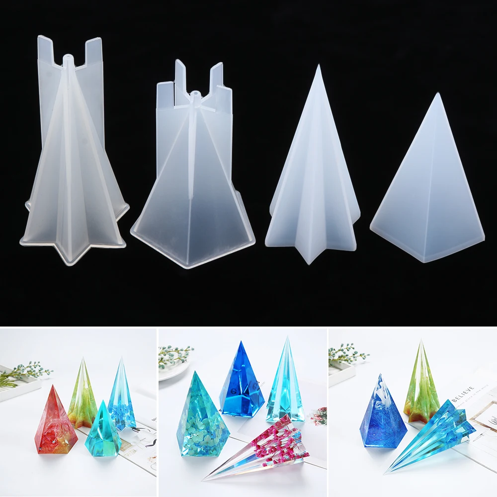 Новый шестиугольный конус форма для литья под давлением сделай сам декоративные