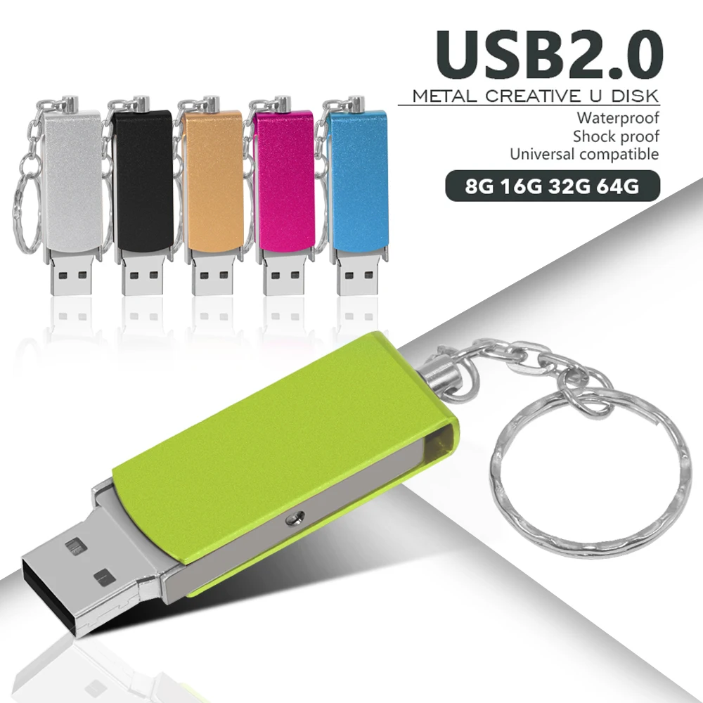 

USB-флеш-накопитель металлический, 4-128 ГБ