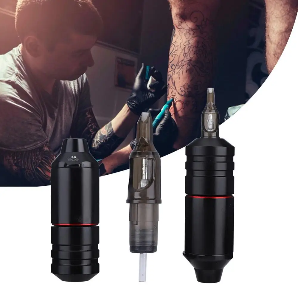 

With 1pcs Randomly Tattoo Needle for free Motor Tattoo Machine Eyebrow Lip Tattoo Rotary Pen Microblading Gun Set Tattoo Supply