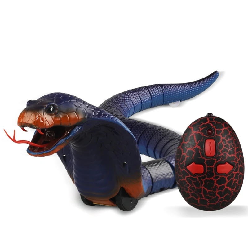 

Remote control snake cobra toy animal trick scary prank toy simulation animal snake