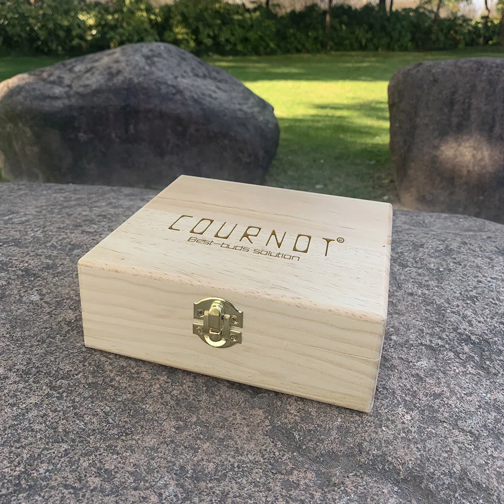 Деревянная коробочка для хранения табака курительная трубка трав натуральные