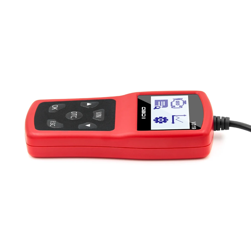 Автомобильный диагностический инструмент OBD2 считыватель кодов OBD V319 ELM327 многоязычный Автомобильный сканер Диагностический Авто OBD2 сканер ELM 327