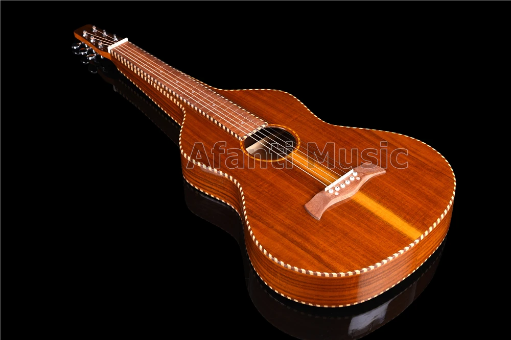 Музыкальная однотонная Гавайская горка Afanti Koe Top Weissenborn (HG-820) | Спорт и развлечения
