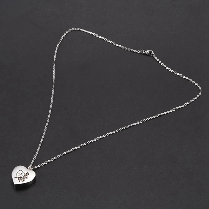 Кремации &quotвсегда в моем сердце урна ожерелье с кулоном форме сердца Мемориал&quot