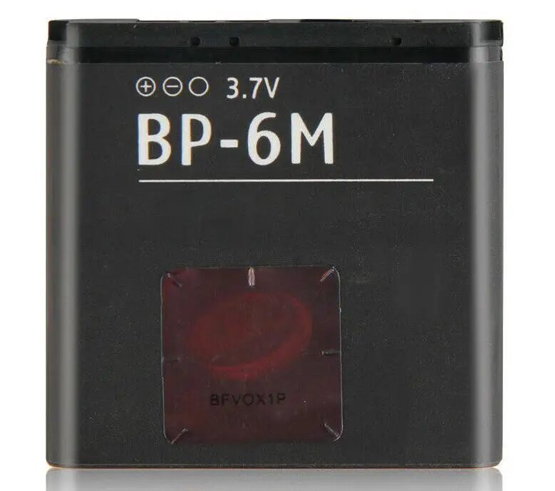 3 7 V 1070 мА/ч BP 6M литийионный Аккумулятор для Батарея Nokia N73 N77 N93 N93S 3250 6151 6233 6234 6280 6282