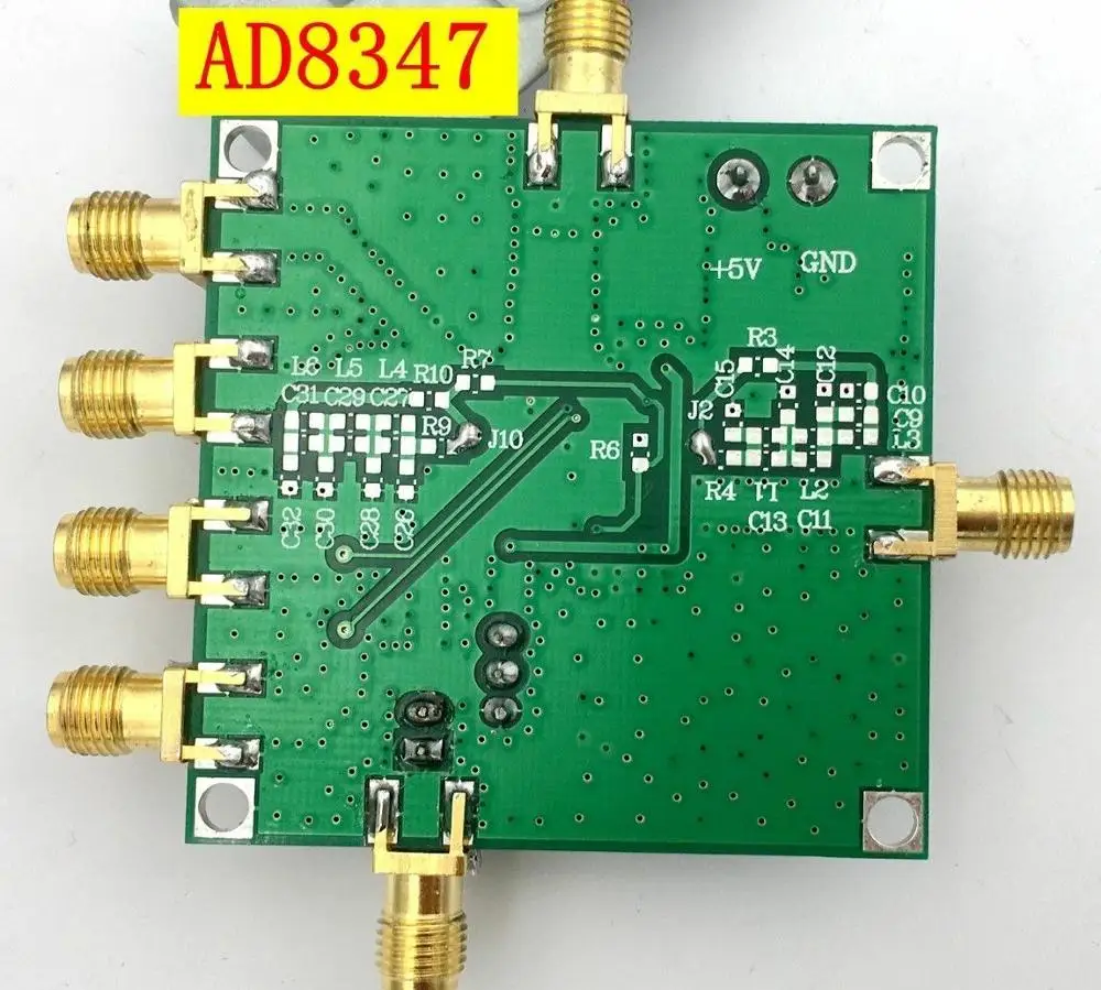 Dyкб AD8347 800 МГц до 2 7 ГГц широкополосный Quadrature IQ demodulator RF для HAM радио