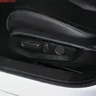 BJMYCYY 2 шт.компл. панель регулировки автомобиля декоративная рамка из углеродного волокна для Honda Accord 10th 2018 2019