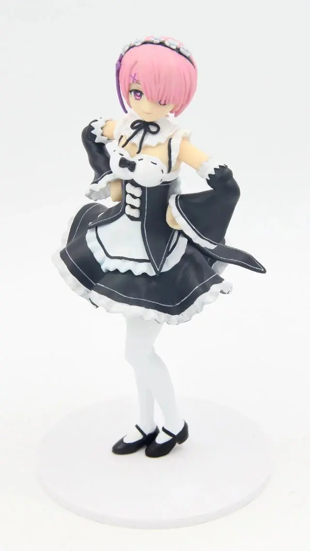 Короткая футболка с героями из японского аниме Re: жизнь в другой мир от нуля