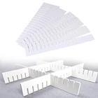 1 шт. практичный пластиковый разделитель для ящик-сетка, сделай сам, Регулируемый разделитель для дома, органайзер для офисного хранения Органайзер-разделитель