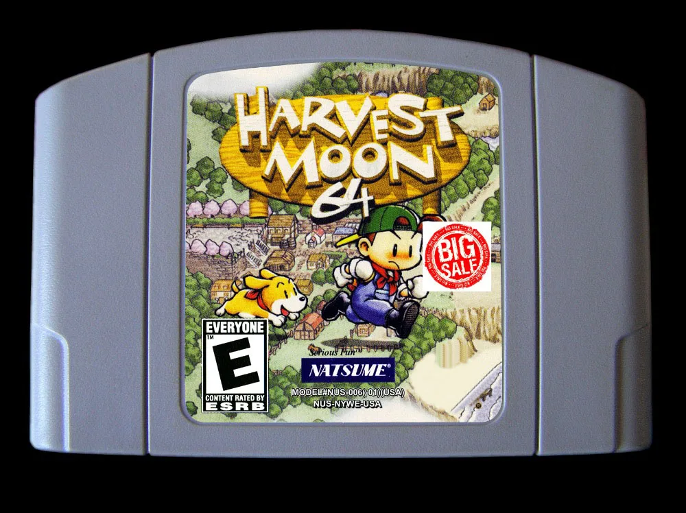 Игра 64 битная ** Harvest Moon (версия для США!)|moon| |