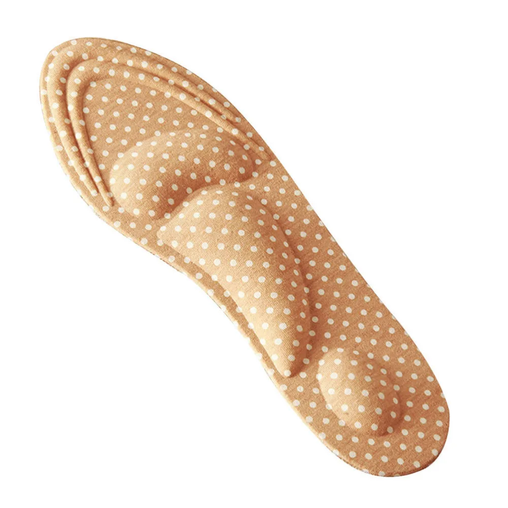 

1 Pair Women High Heels Sponge 3D Shoe Insoles Feet Care Massage Cushions Pads DIY Cutting Sport Arch Support Orthotic