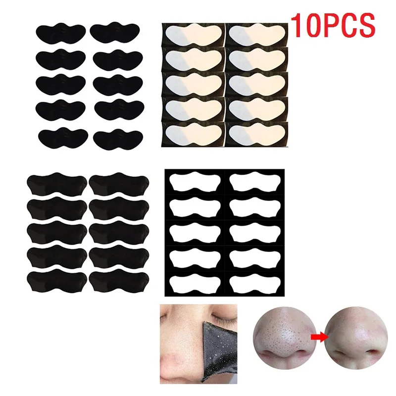 10 шт. маска для удаления угрей в носу глубокое очищение кожи усадка пор