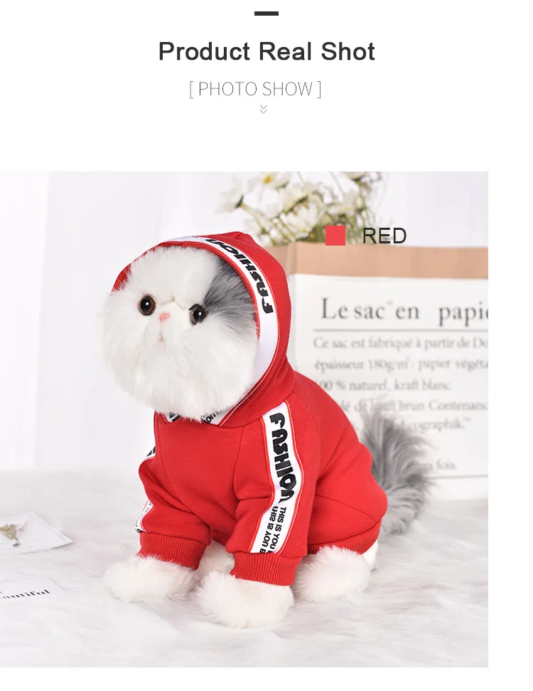 Толстовки с капюшоном для собак зимняя одежда и кошек пальто толстовка Ropa Perro