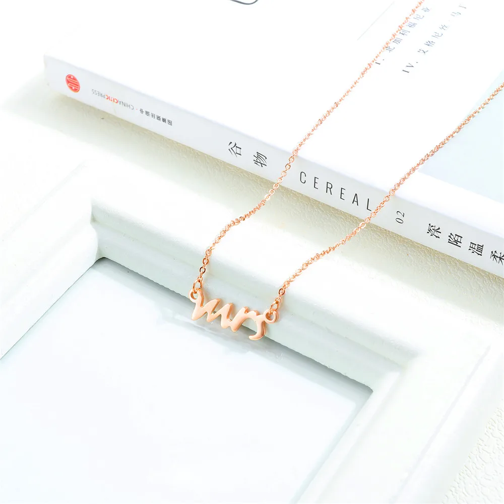 Ожерелье с подвеской в виде букв из нержавеющей стали|Подвески| |