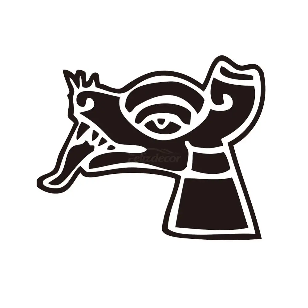 Уникальные забавные виниловые наклейки на автомобиль в виде щенка собаки