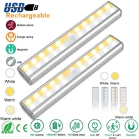 motion sensor closet lights 20 led wireless under cabinet lighting with built in rechargeable battery stick on night lamp