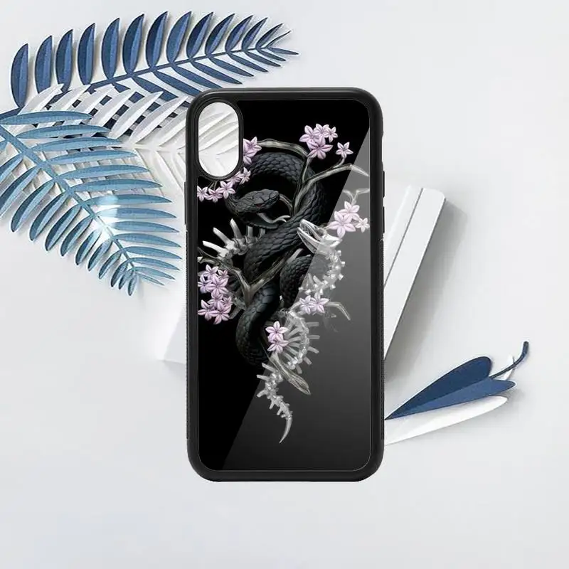 

snake Hand Retro art Riverdale Viper Phone Case PC for iPhone 11 12 pro XS MAX 8 7 6 6S Plus X 5S SE 2020 XR