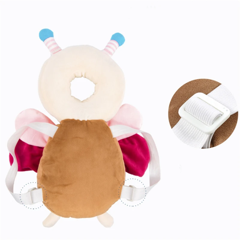 

Cartoon Baby Head Protection Pad Toddler Headrest Pillow Neck Protector Wings Nursing Drop Resistance Cushion Baby Backpack Mat