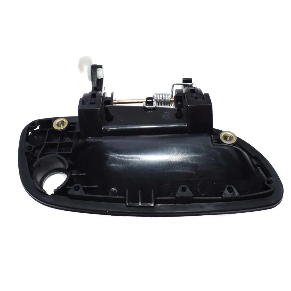 Черная передняя левая наружная дверная ручка ISANCE 82650 2D000 для Hyundai Elantra 2.0L 2001 2002 2003